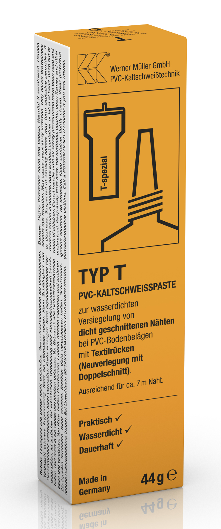 Verpackung des PVC-Kaltschweißprodukts Typ T