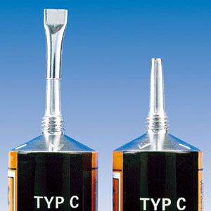 Auftragen von Typ C auf eine Reparaturfuge